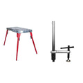 Lincoln K5334-1 Portable Welding Table Folding Workbench 21" x 44" & Inserta Clamp, Clamp Capacity: 8-1/2", UEN5200