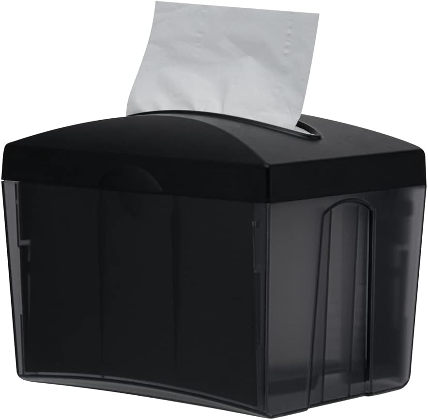 Interfold Napkin Dispenser, Tabletop, Gray, 7.5 In, 1 Ct