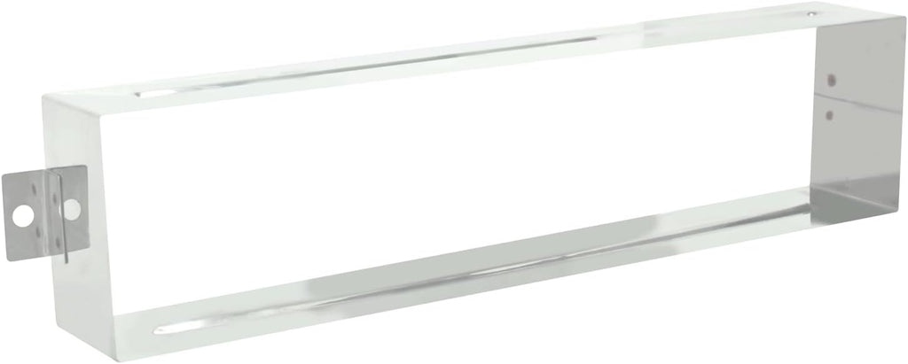 "Nuk3y Solid Brass Mail Slot with Double Flap and Sleeve (Polished Brass, 13"" x 3.625"")"