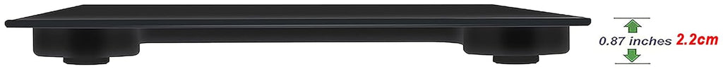 Scale for Body Weight, Digital Bathroom Scale, Weight Scales for People,Body Scale,Black,Max:400LB/180KG,2 Weighing
