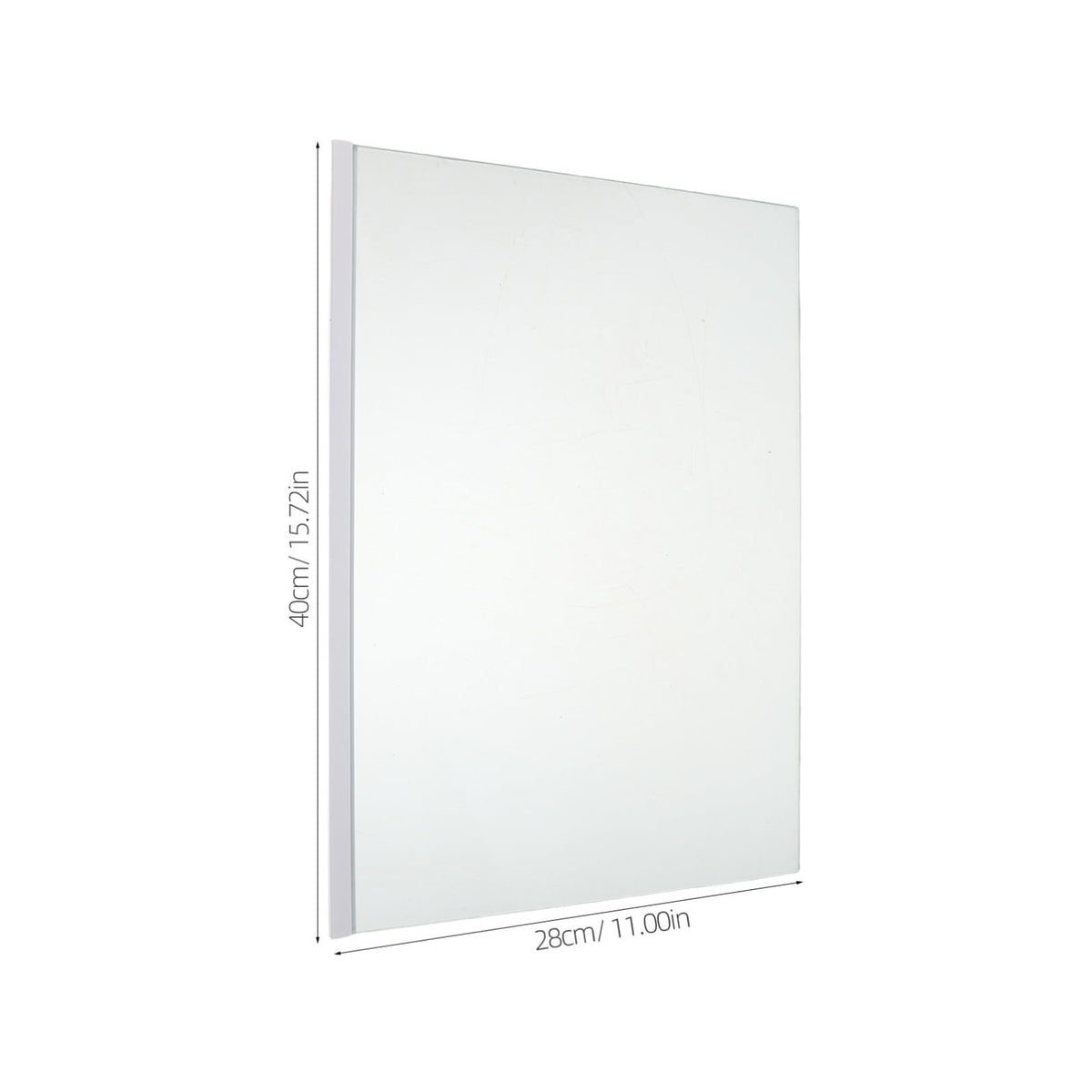 Healeved Tempered Glass Refrigerator Shelf 16x11 Inch Replacement Panel