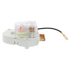 Refrigerator Defrost Timer Control W10822278-8 Hour 21 Min 4-Wire DIY Replacement Part (White)