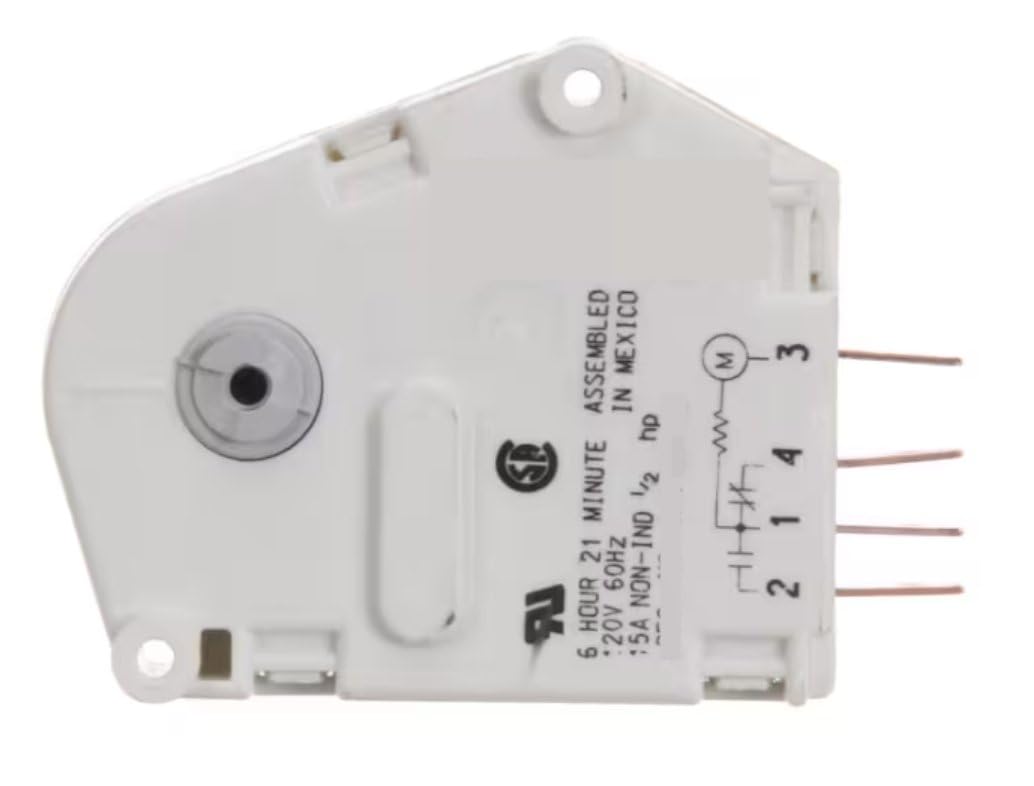 Fits Perlick 140C14A Defrost Timer, Low Temp, 120 Volt, 15 Amp, 6 Hour 21 Min