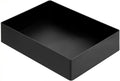 Rectangular Plastic Desk Organizer with Storage Trays, Accessory Tray for Office Supplies and Pen Holder, 9.4 x 6.7 x