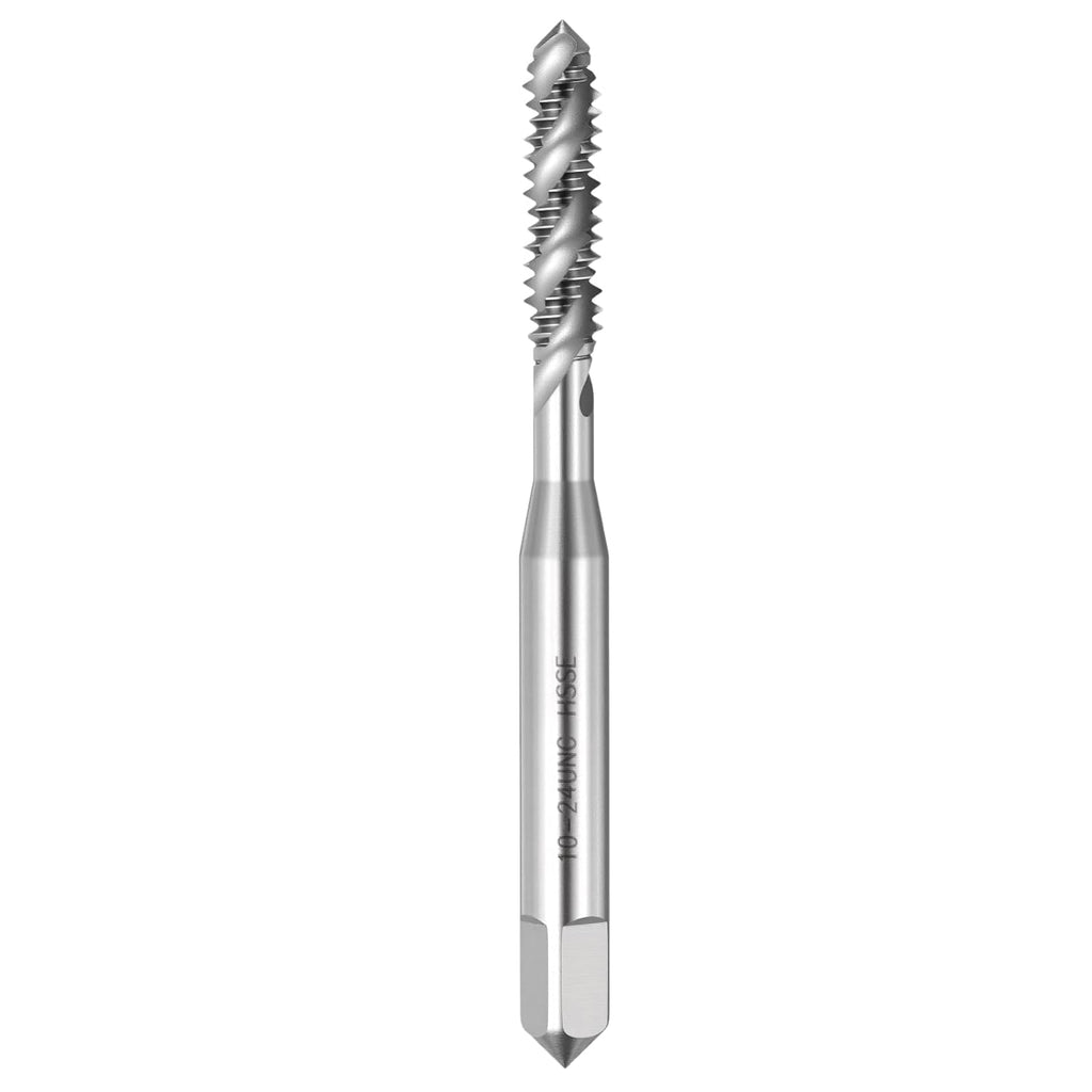 10-24 UNC Spiral Flute Thread Tap M35 High Speed Steel Polished