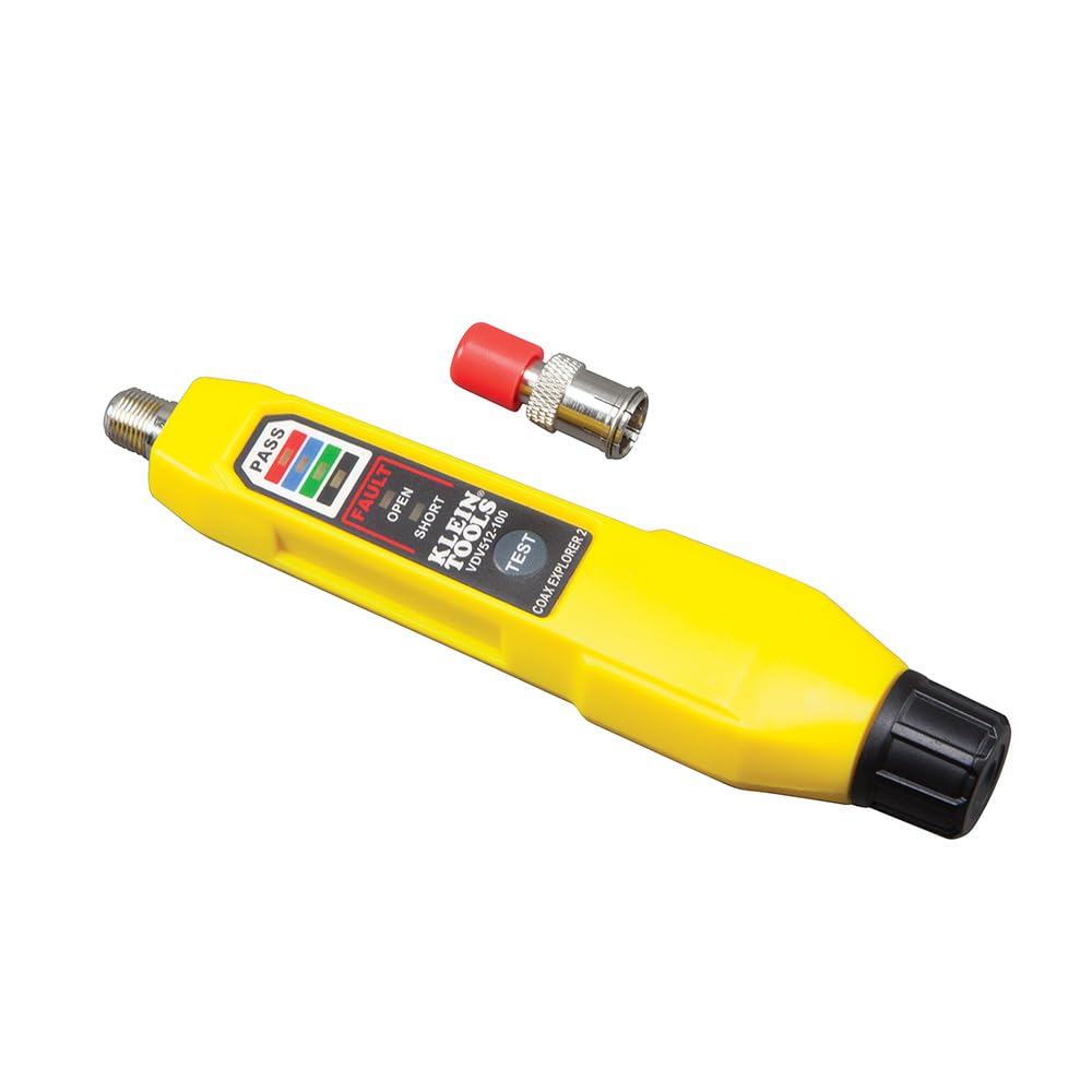 Klein Tools VDV512-100 Coax Explorer 2 Tester and Red Remote Cable Tester