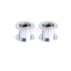 Newwish GT2 Idler Pulley 20 Toothless Bore 5mm Width 10mm GT2 Idler 20T for 3D Printer 9mm/10mm Width GT2 Timing Belt.(10pcs)