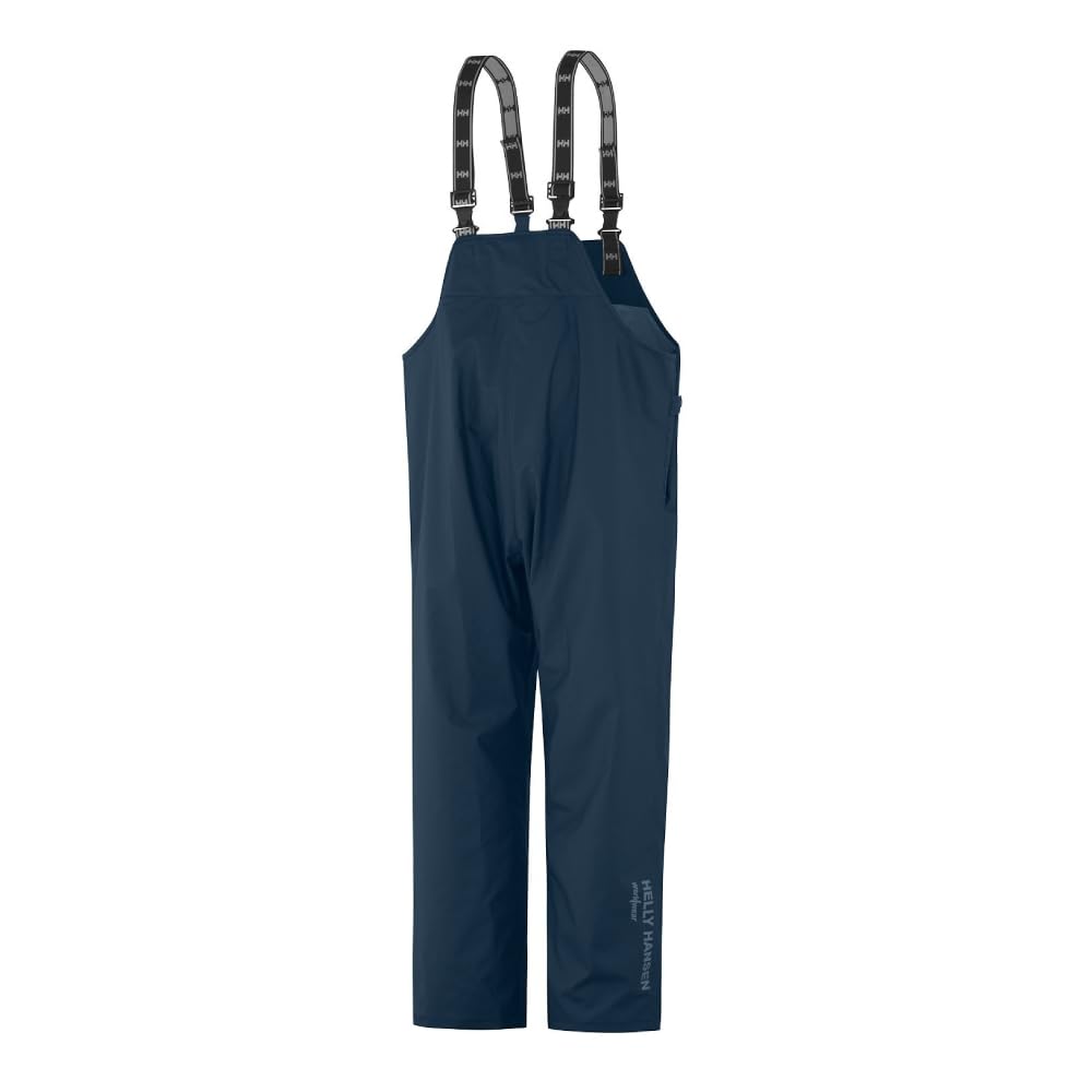 Workwear Men's Mandal Fishing and Rain Bib Pant, Classic Navy, Medium