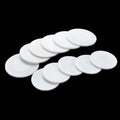 10pcs Solid PTFE Sheets - High Temperature Gasket Pads, Round PTFE Discs, 10-100mm Diameter,(10mmx1.5mm)