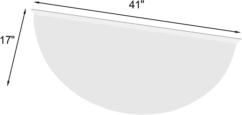 Polycarbonate Window Well Covers Outside, Basement Window Well Cover, Heavy Duty Clear Plastic Window Guard, UV