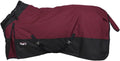 TOUGH1 1200D Turnout Blanket with SNUGGIT, 300-G, Burgundy, 78-in