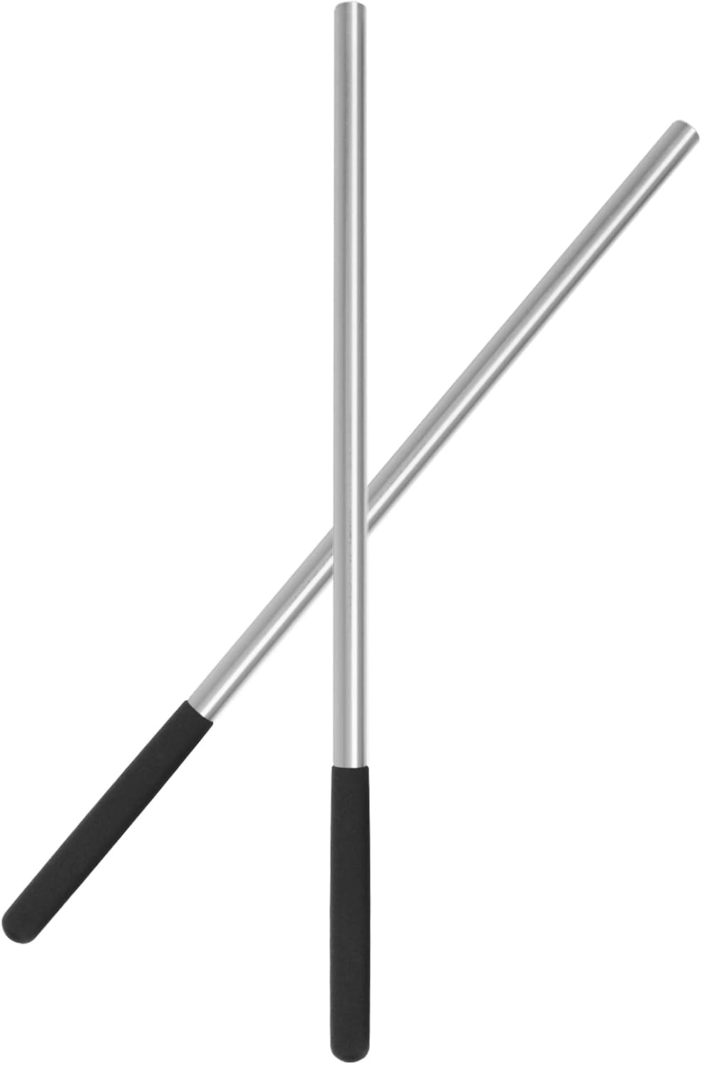 One Pair 17.2 Inch Torsion Spring Winding Rods with Non-Slip Handle,1/2 Inch Diameter Solid Steel Metal Winding Bars