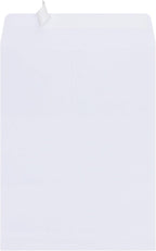 Clean Seal(TM) Catalog Envelopes, 10in. x 13in., White, Pack Of 100, 77925