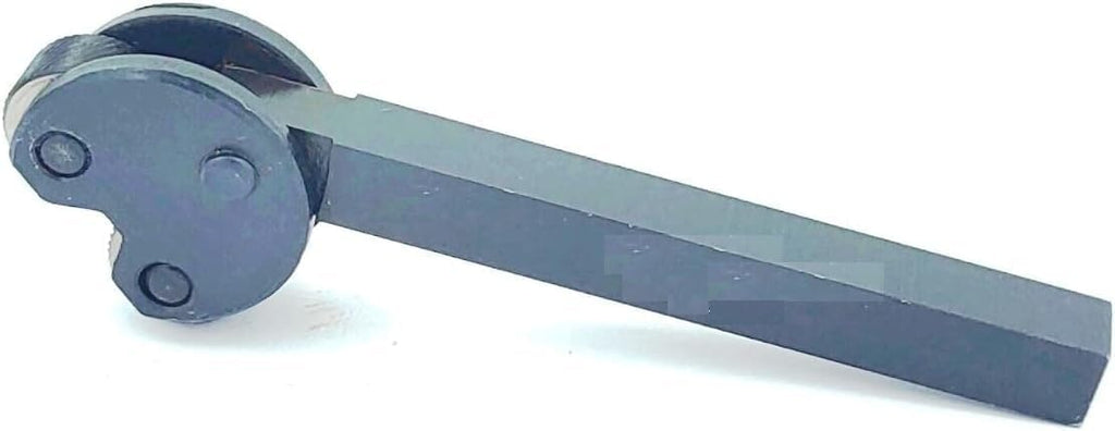 Buyohlic Pivot Head Knurling Tools Pattern 1/2" Sq. Shank (Pitch 2.0 mm)