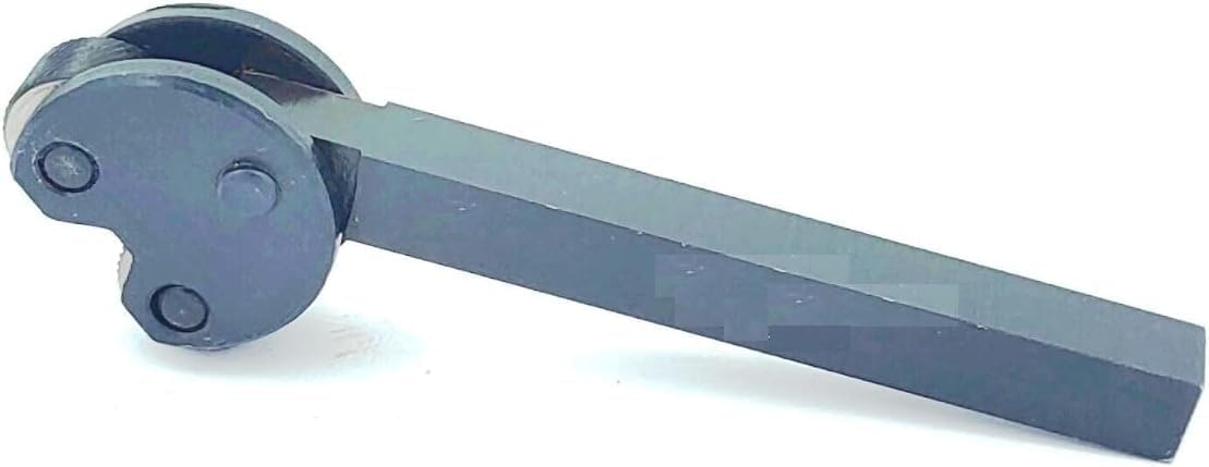 Buyohlic Pivot Head Knurling Tools Pattern 1/2" Sq. Shank (Pitch 1.0 mm)