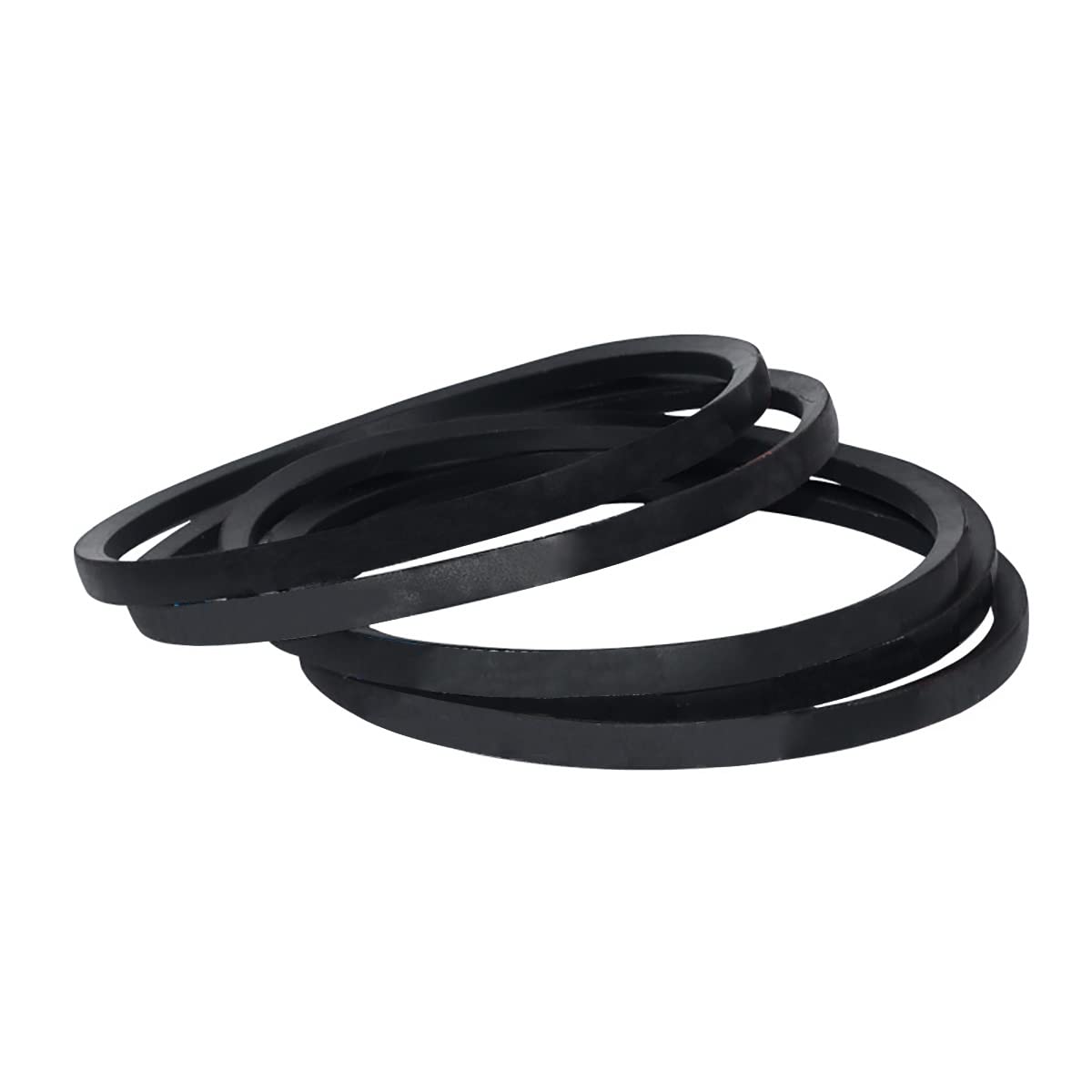 1PCS Drive V Belt Rubber Power Transmission Belt A1397 Inner Girth 55 Width 13mm Triangle Belt for Industrial Machinery Replace Belt（Black）