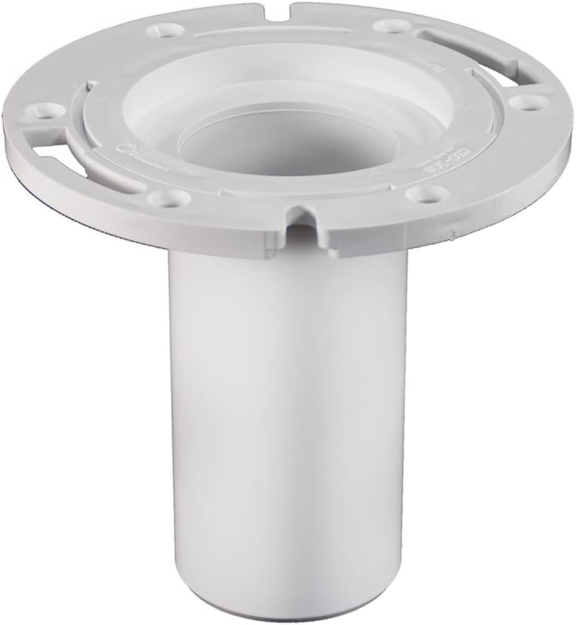 3 PVC Closet Flange With Long Barrel