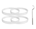 Suitable for Nu/tri Nin/ja NN102 Blender Rubber Gasket Replacement Part Seal O-Ring 4pcs