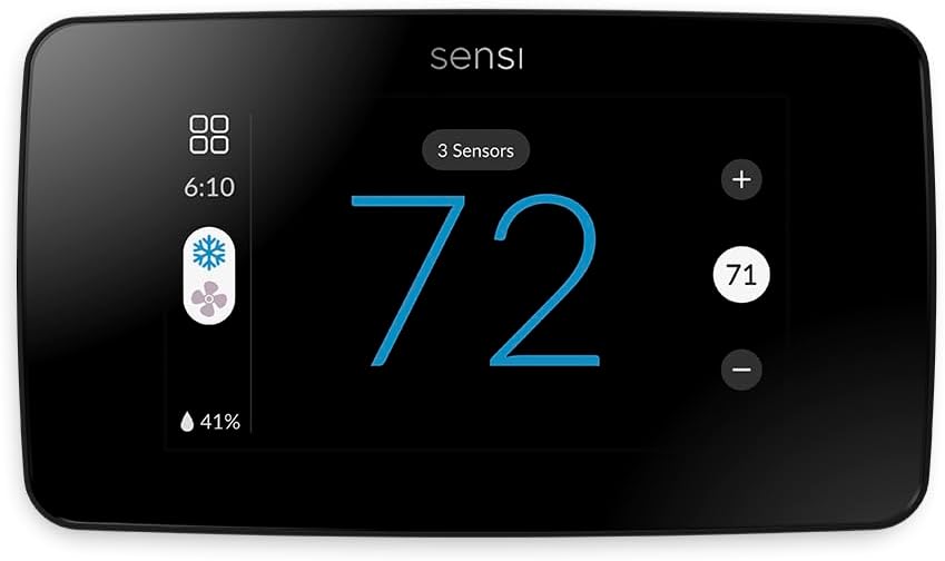 Touch 2 Smart Thermostat Wi-Fi, Alexa, Energy Star Certified, ST76