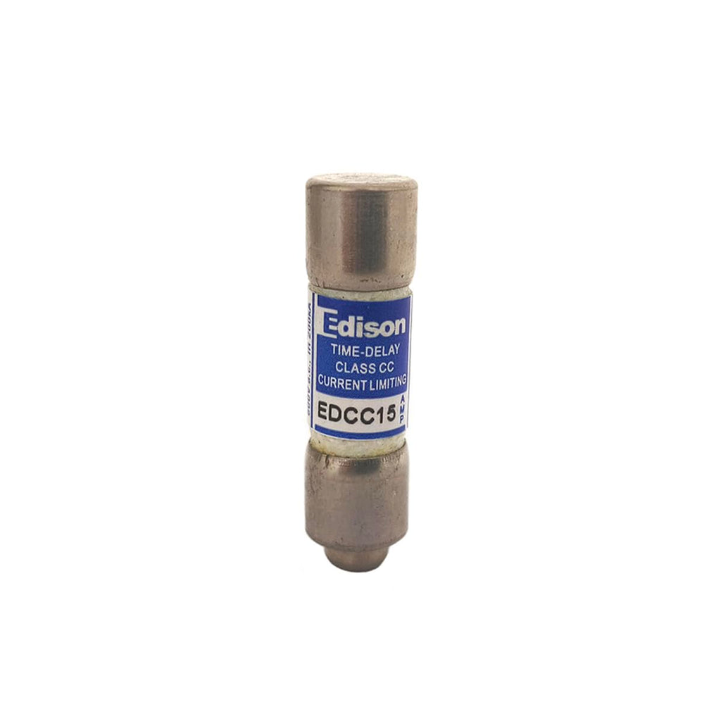 EDCC-15 (EDCC15) 15A Time-Delay Fuse Class CC 600 V Compatible with Edison