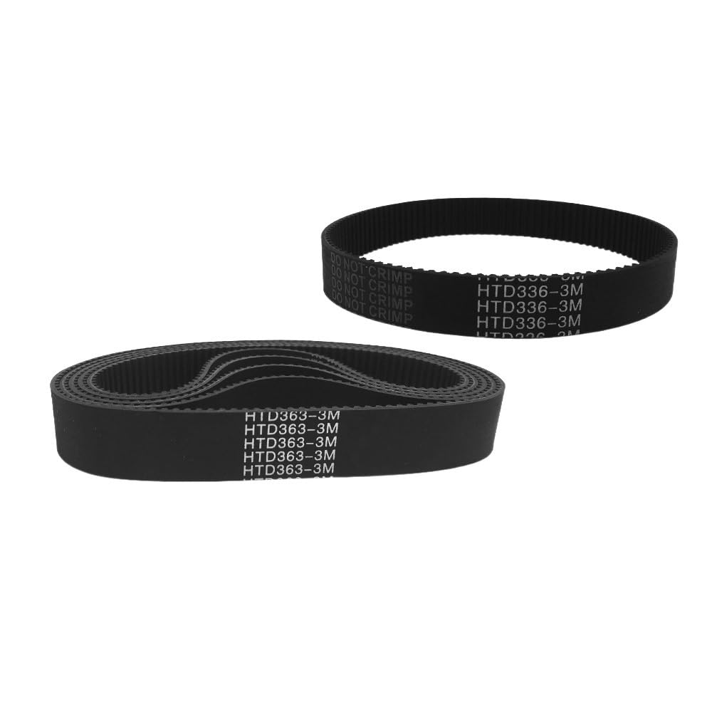 Arc HTD 3M Timing Belt C=336 339 342 345 348 351 354 357 360 363 Width 6/9/10/12/15/20mm Rubbe Closed Loop Synchronous Pitch 3mm Drive Belt(3M 357(Teeth119),1PC_10MM)