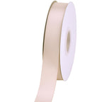 Vanilla Double Faced Satin Ribbon, 1 Inch Continuous 50 Yards