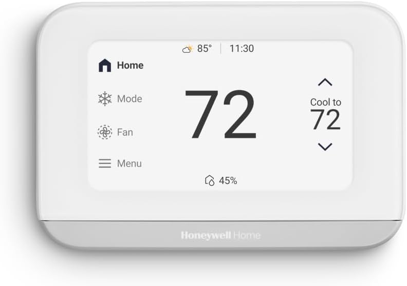 X7B Smart Wi-Fi Programmable Thermostat | Humidity Monitoring, 4.3" Customizable Touchscreen Display, Energy Star
