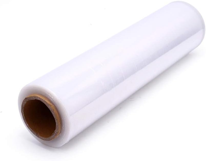 18" x 1500' 80 Gauge 4 Rolls Pallet Wrap Stretch Film Hand Shrink Wrap 1500FT