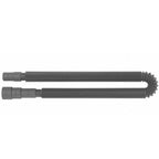 EasyDrain 7 ft Expandable Washing Machine & Dishwasher Drain Hose, Fits 3/4", 7/8" & 1" Diameters - Flexible, Adjustable Length, Universal Compatibility