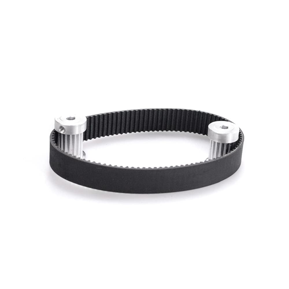 5PCS Arc HTD 3M Timing Belt Rubber Closed Loop Synchronous Pitch 3mm,9mm Width,3M177(Teeth59)