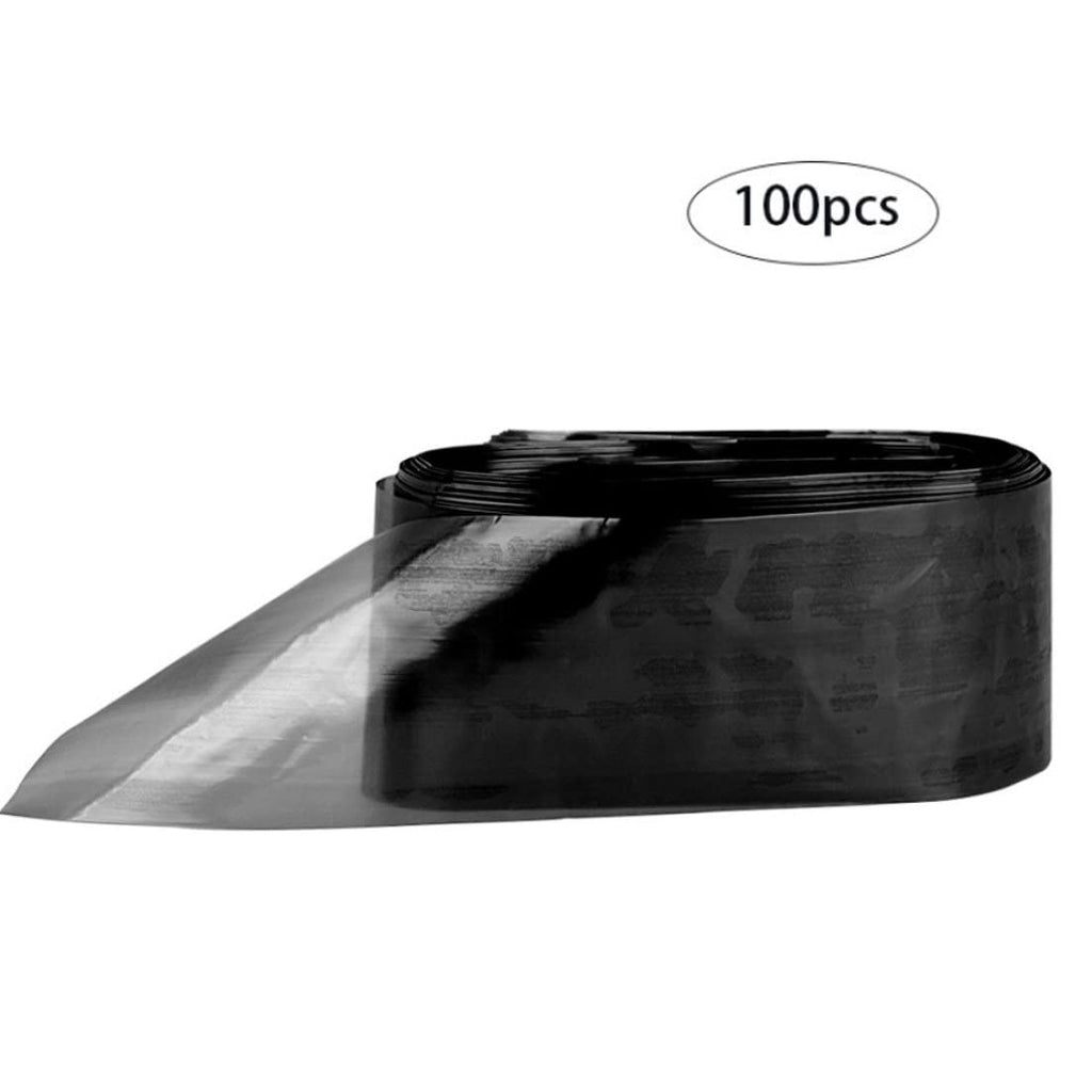 Disposable Black Tattoo Clip Cord Sleeves Bags Covers Bags for Tattoo Machine Tattoo Permanent Makeup 100PCS,Tattoo