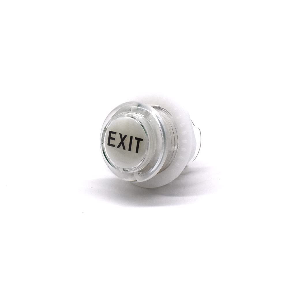 4 Pcs/Lot 24mm Arcade LED Push Buttons Illuminated Start Select Coin Exit Lit with Microswitch for Arcade Machine