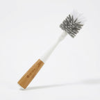 Upstanding Bottle Brush, Deep Cleans Water Bottles, White
