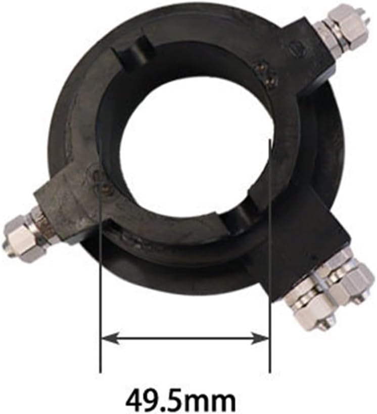 Pneumatic Rotary Coupling Valve Compatible With Tire Changer Machines, Air Distribution Cylinder 49.541 Mm,Plastic And Metal Design