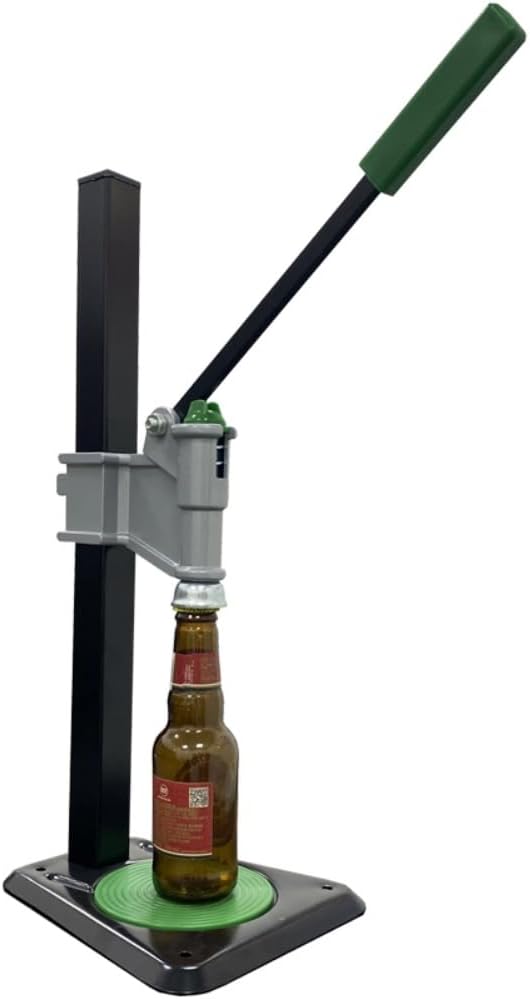 Manual Bottle Capper Tool Machine 26mm and 29mm Crown Capper Beer Corking Machine,Heavy Duty Strong Metal Easy Action