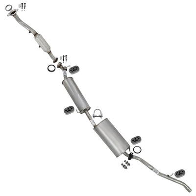 Exhaust Complete Exhaust System Kit Compatible for 2003-2011 Honda Element 2.4L | EPA Approved | Northeastern Exhaust