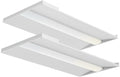 2 Pack 2x4 LED Troffer Light,4CCT 5WAAT Selectable,ETL&DLC Listed