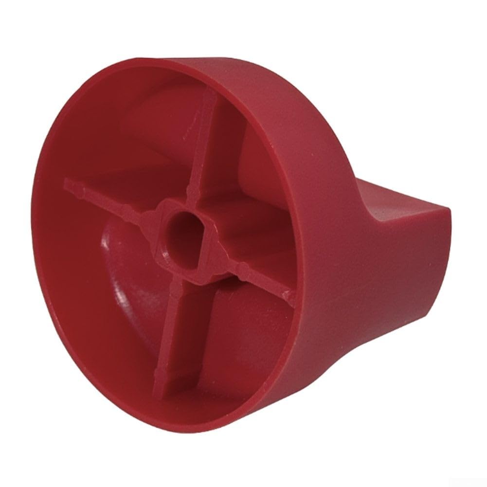5pcs 50mm Gas Stove Knobs, 50mm diameter and 8mm insert, D shape Plastic Stove Range Burner Control Knob Replacements