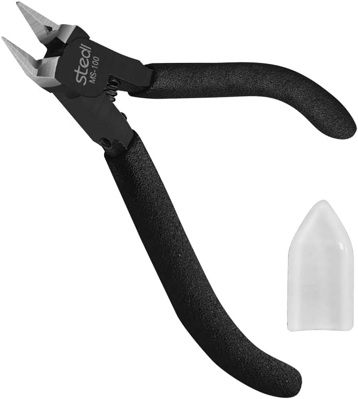 4.7-inch Model Nippers, Ultra-thin Double-edged, Non-slip Grip | Model Accessories, Sprue Cutter for Gundam Building