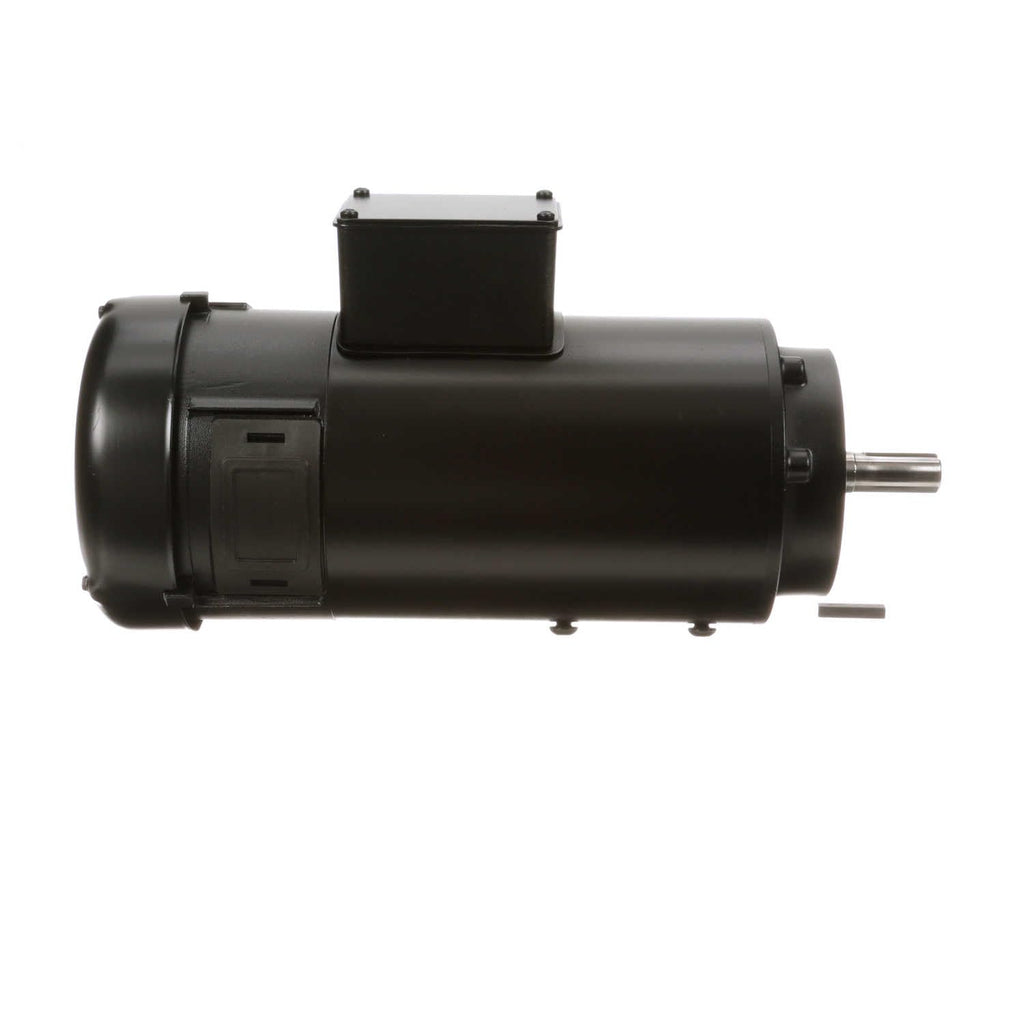 Leeson 108373.00 SCR Rated DC Motor, 80D Frame, Special Mounting, 1 1/2HP, 3000 RPM, 180V Voltage