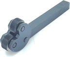 A.D. International Knurling Tool Pivot Head Diamond Metric Pitches Pattern 1/2" Sq. Shank-lathe Engineering Machine Tools (KNURLING PITCH 1.0 MM)