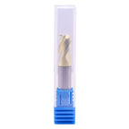 5/16" 3 Flute Solid Carbide Stub Square End Mill for Aluminum - ZrN Coated