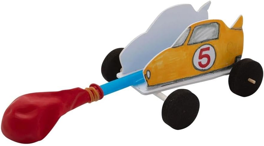 DIY Steam Car Craft Kits Makes 12 - STEM Toys Science Kits for Kids Age 5-7 8-12 | Educational Engineering Building