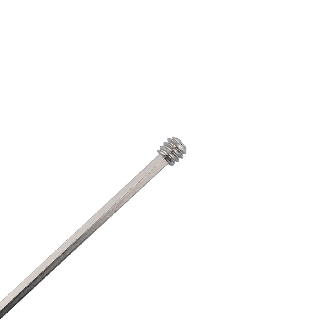 25PCS 10-24 x 3/16'' Stainless Steel Cup Point Hex Socket Set Screws with Hex Wrench