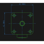 Closed Loop Stepper Motor Driver for 3D Printer, SERVO42C FOC Board Only
