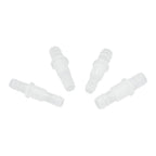 ANPTGHT 1/4” Thru-Bulk Bulkhead Plastic Hose Barb Fittings (Pack of 3)