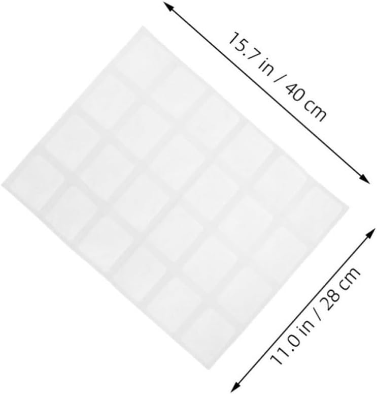 10 Sheets Self Absorbing Ice Packs 24 Slots for Food Shipping
