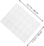 10 Sheets Self Absorbing Ice Packs 24 Slots for Food Shipping