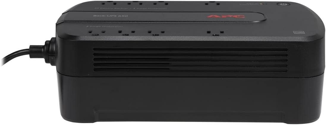 UPS 650VA/390W Battery Backup & Surge Protector for PC, NAS | BE650G1 | UPS battery backup for Office Electronics.