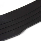 Universal Valance V2 PU Front Bumper Lip Flat Splitter Lip Plate Under Panel Diffuser Chin Spoiler 67" L x 21" D